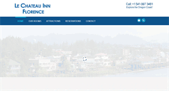 Desktop Screenshot of lechateauinnflorence.com
